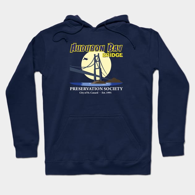 Audubon Bay Bridge Preservation Society Hoodie by TeePub